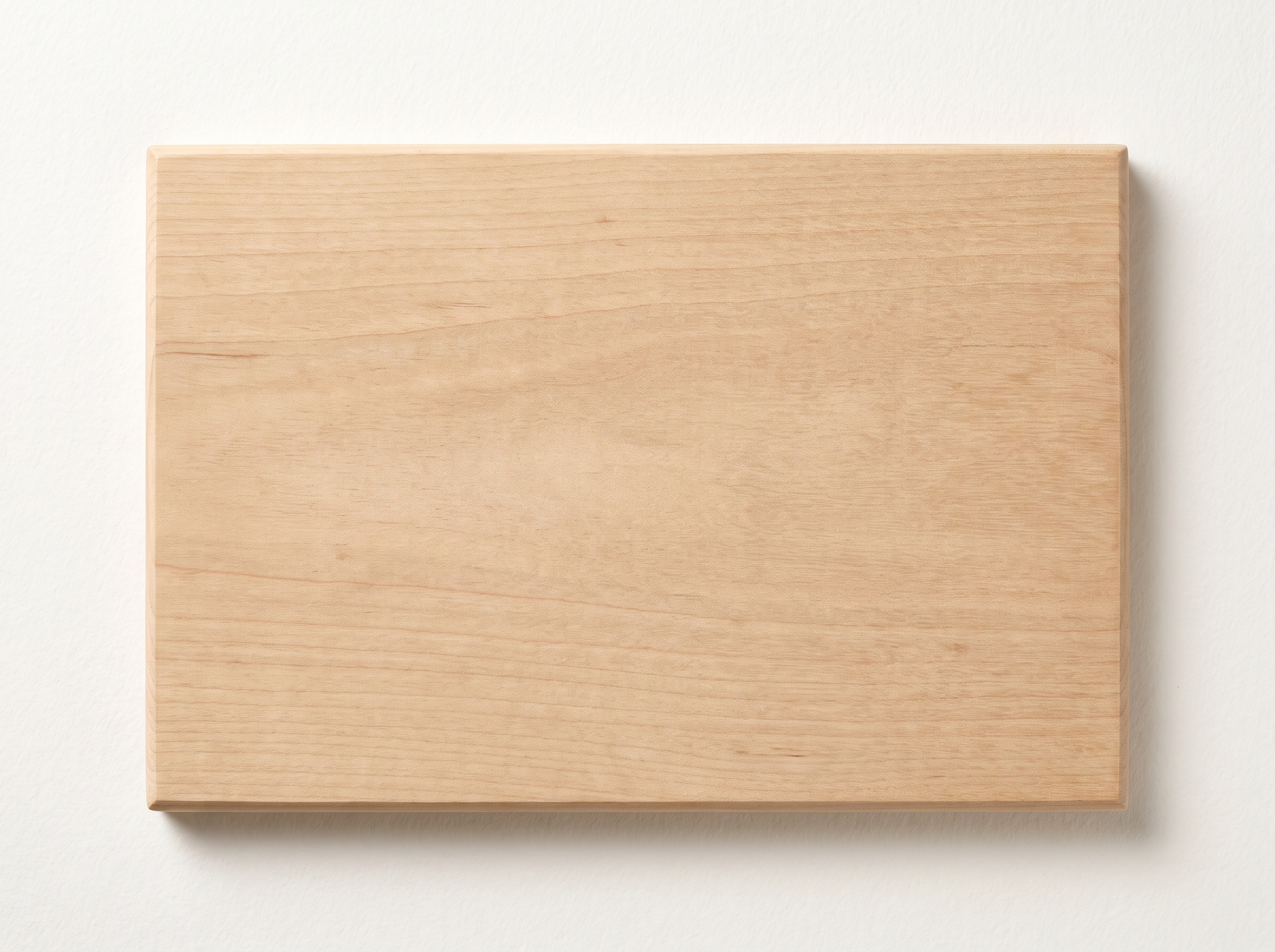 Placa de madeira MDF com gravação a laser de exemplo